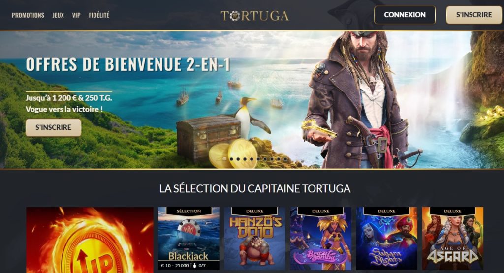 Tortuga casino en ligne 